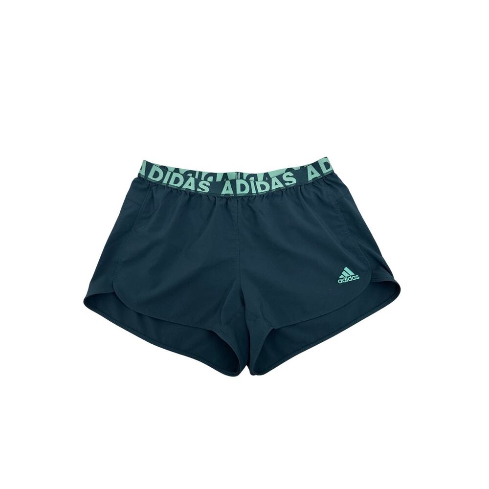 Adidas Athletic Dri-Fit Running Active Gym Shorts Teal Green Size XS